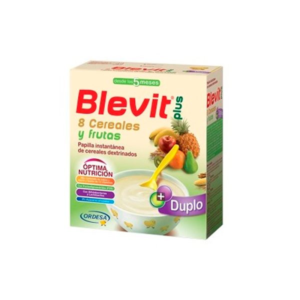 Blevit Plus Duplo 8 Cereales Fruta 600gr